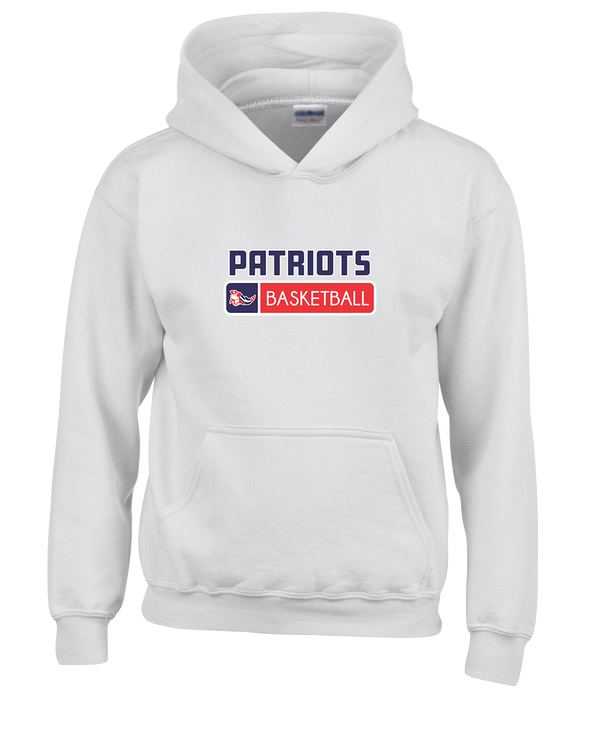 Pittston Area HS Boys Basketball Pennant - Youth Hoodie