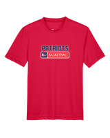 Pittston Area HS Boys Basketball Pennant - Youth Performance T-Shirt