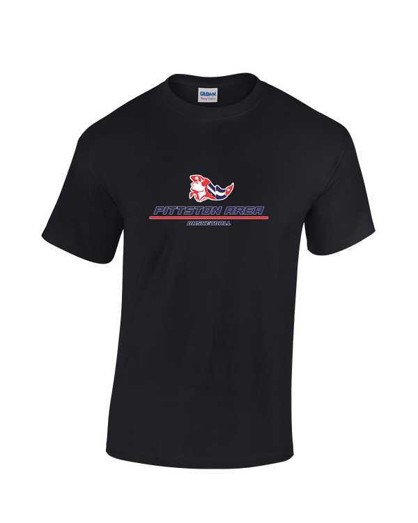 Pittston Area HS Boys Basketball Split - Cotton T-Shirt