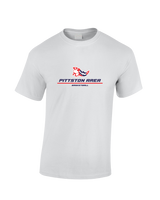 Pittston Area HS Boys Basketball Split - Cotton T-Shirt