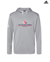 Pittston Area HS Boys Basketball Split - Adidas Men's Hooded Sweatshirt