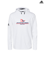 Pittston Area HS Boys Basketball Split - Adidas Men's Hooded Sweatshirt