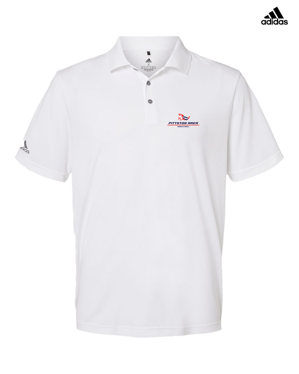 Pittston Area HS Boys Basketball Split - Adidas Men's Performance Polo
