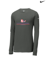 Pittston Area HS Boys Basketball Split - Nike Dri-Fit Poly Long Sleeve