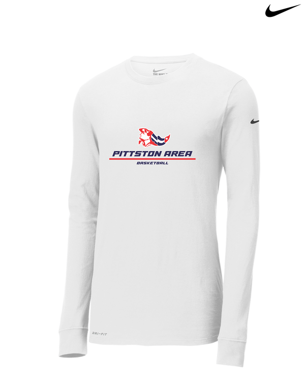 Pittston Area HS Boys Basketball Split - Nike Dri-Fit Poly Long Sleeve