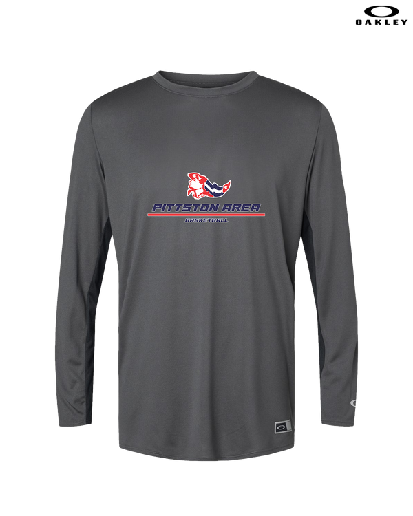 Pittston Area HS Boys Basketball Split - Oakley Hydrolix Long Sleeve