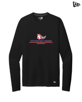 Pittston Area HS Boys Basketball Split - New Era Long Sleeve Crew