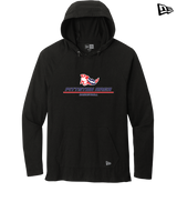 Pittston Area HS Boys Basketball Split - New Era Tri Blend Hoodie