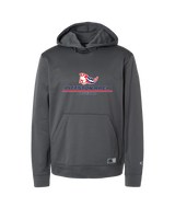 Pittston Area HS Boys Basketball Split - Oakley Hydrolix Hooded Sweatshirt