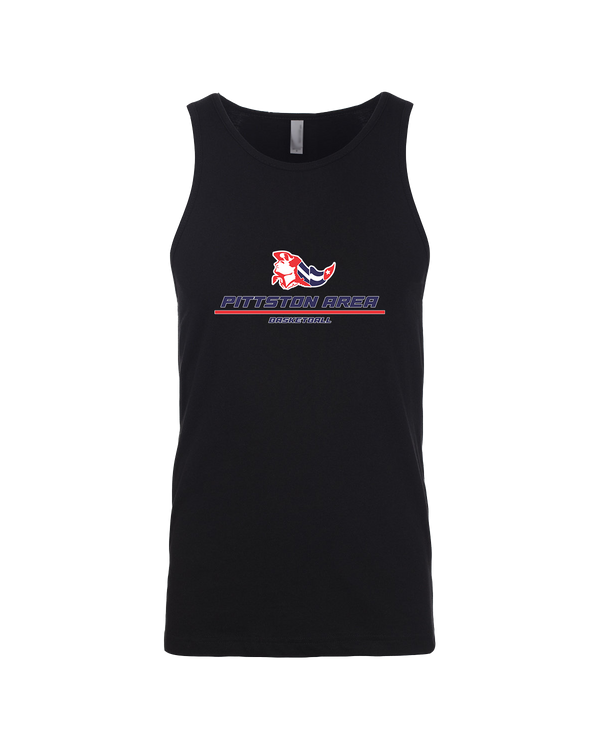 Pittston Area HS Boys Basketball Split - Mens Tank Top