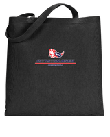 Pittston Area HS Boys Basketball Split - Tote Bag