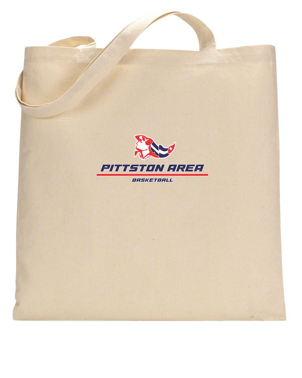 Pittston Area HS Boys Basketball Split - Tote Bag