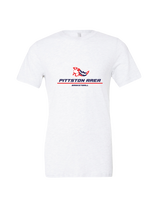 Pittston Area HS Boys Basketball Split - Mens Tri Blend Shirt