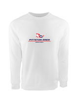 Pittston Area HS Boys Basketball Split - Crewneck Sweatshirt