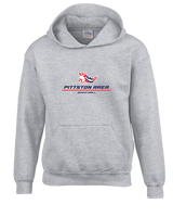Pittston Area HS Boys Basketball Split - Cotton Hoodie