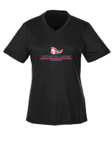 Pittston Area HS Boys Basketball Split - Womens Performance Shirt