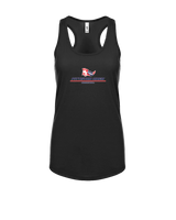 Pittston Area HS Boys Basketball Split - Womens Tank Top