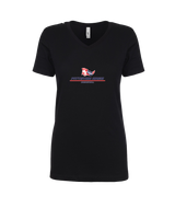 Pittston Area HS Boys Basketball Split - Womens V-Neck