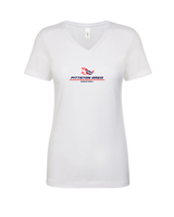 Pittston Area HS Boys Basketball Split - Womens V-Neck