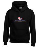 Pittston Area HS Boys Basketball Split - Youth Hoodie