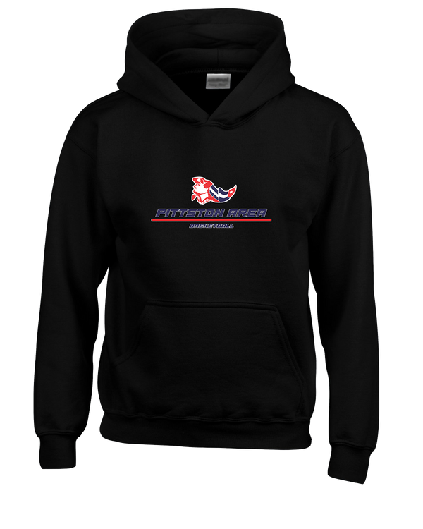 Pittston Area HS Boys Basketball Split - Youth Hoodie