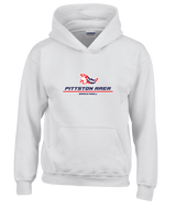 Pittston Area HS Boys Basketball Split - Youth Hoodie