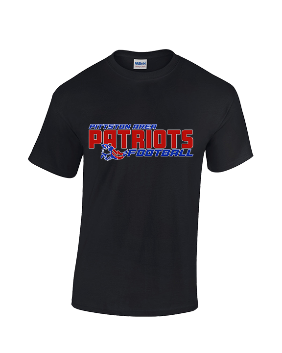 Pittston Area HS Football Bold - Cotton T-Shirt