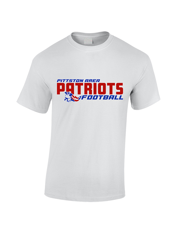 Pittston Area HS Football Bold - Cotton T-Shirt