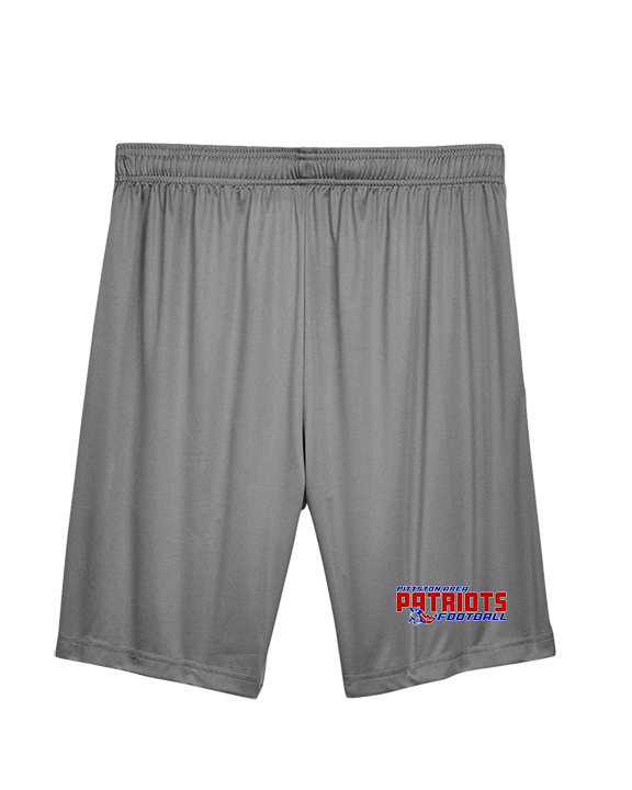 Pittston Area HS Football Bold - Mens Training Shorts with Pockets
