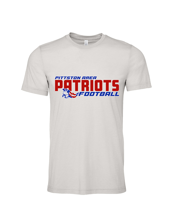Pittston Area HS Football Bold - Tri-Blend Shirt