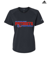 Pittston Area HS Football Bold - Womens Adidas Performance Shirt