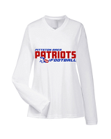 Pittston Area HS Football Bold - Womens Performance Longsleeve