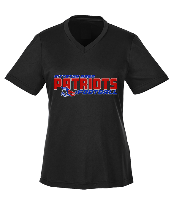 Pittston Area HS Football Bold - Womens Performance Shirt