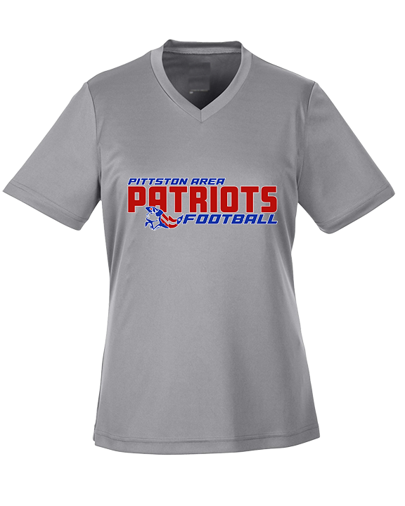 Pittston Area HS Football Bold - Womens Performance Shirt