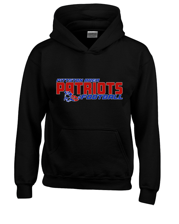 Pittston Area HS Football Bold - Youth Hoodie