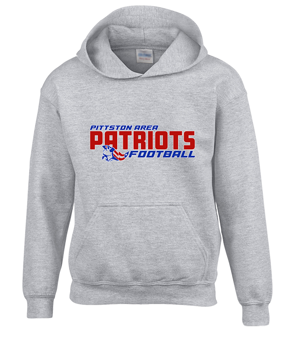 Pittston Area HS Football Bold - Youth Hoodie