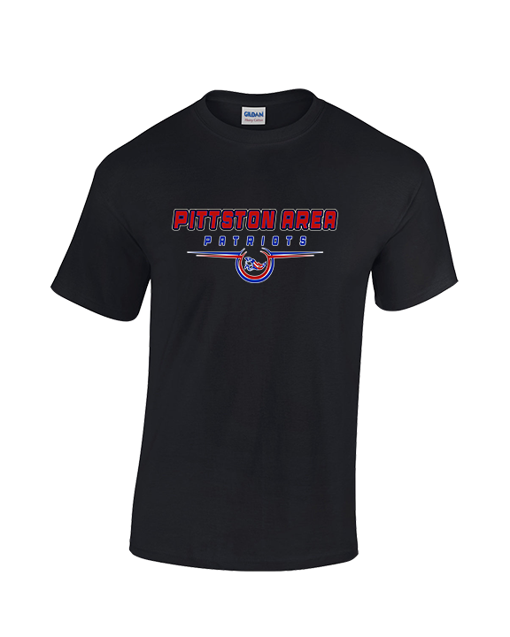Pittston Area HS Football Design - Cotton T-Shirt