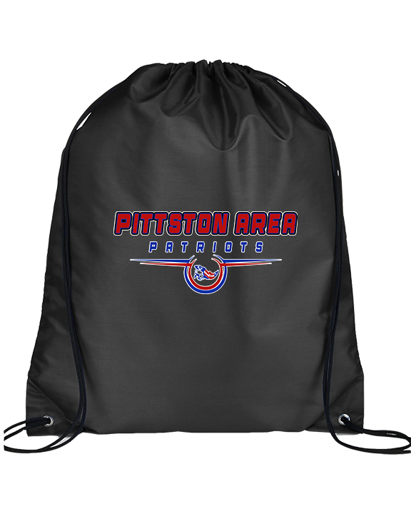 Pittston Area HS Football Design - Drawstring Bag