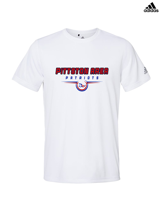 Pittston Area HS Football Design - Mens Adidas Performance Shirt