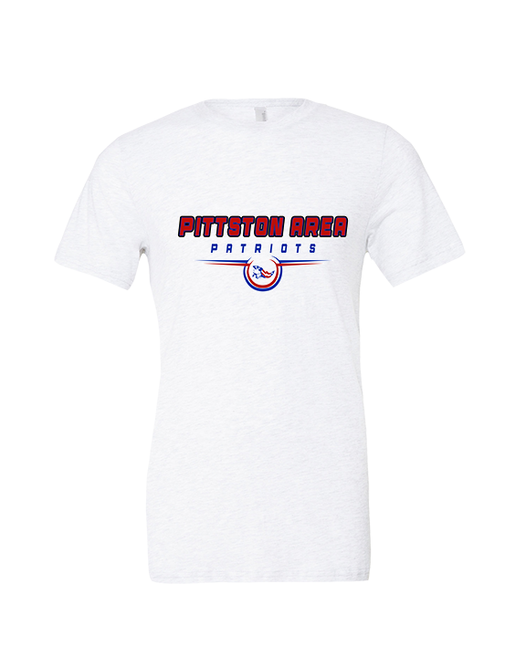 Pittston Area HS Football Design - Tri-Blend Shirt