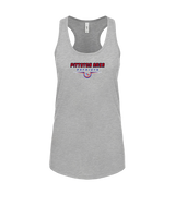 Pittston Area HS Football Design - Womens Tank Top