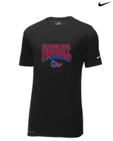 Pittston Area HS Football School Football - Mens Nike Cotton Poly Tee