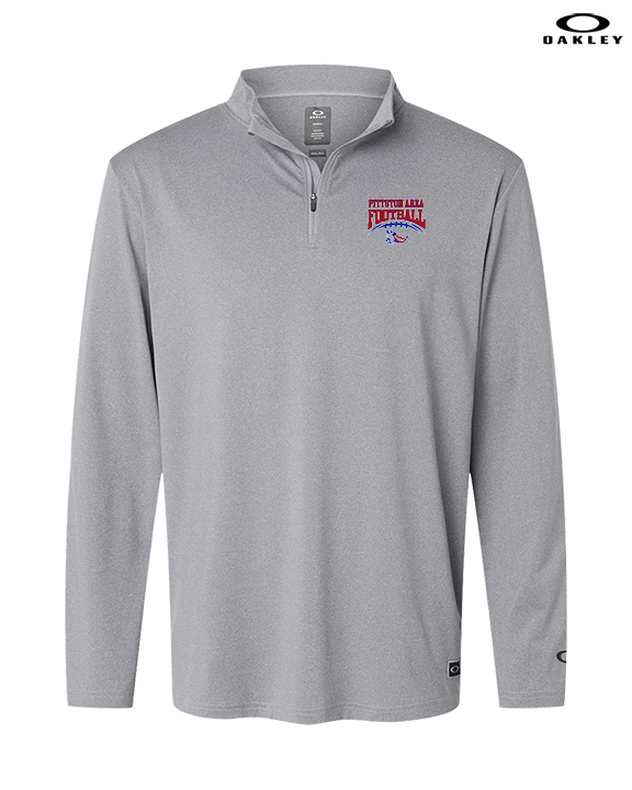 Pittston Area HS Football School Football - Mens Oakley Quarter Zip