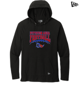 Pittston Area HS Football School Football - New Era Tri-Blend Hoodie