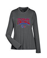 Pittston Area HS Football School Football - Womens Performance Longsleeve