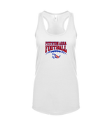 Pittston Area HS Football School Football - Womens Tank Top
