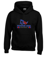 Pittston Area HS Football Stacked - Youth Hoodie
