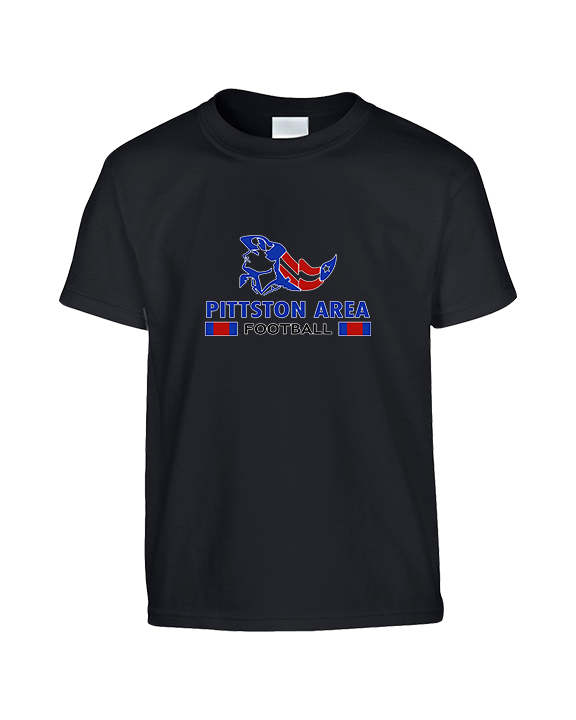 Pittston Area HS Football Stacked - Youth Shirt