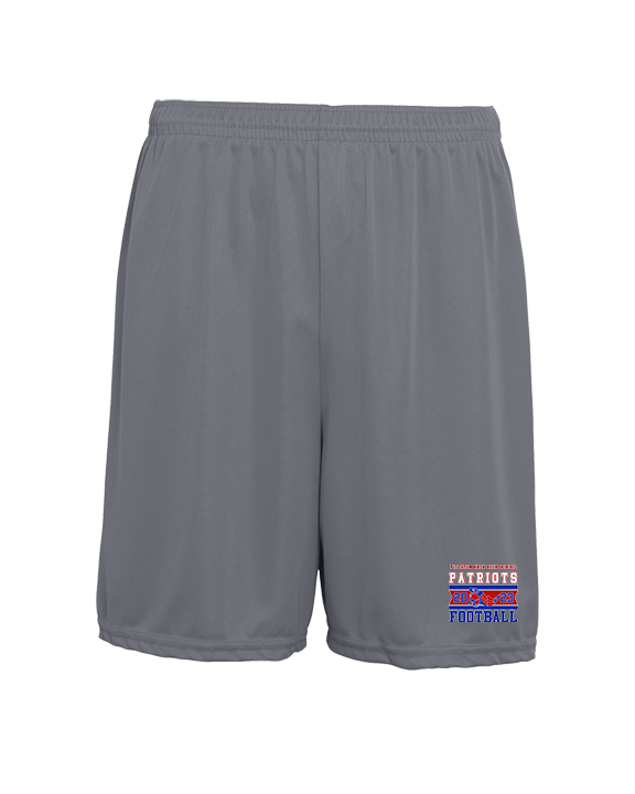 Pittston Area HS Football Stamp - Mens 7inch Training Shorts