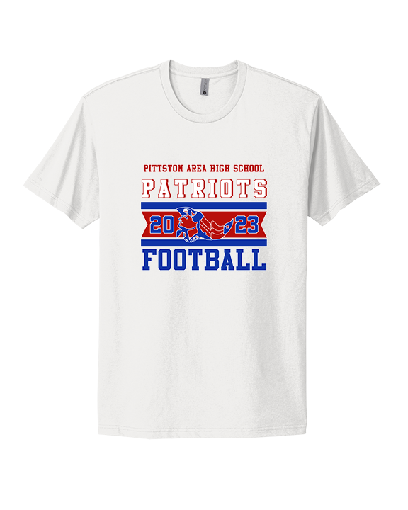 Pittston Area HS Football Stamp - Mens Select Cotton T-Shirt
